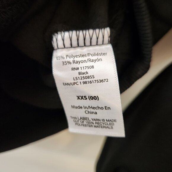 Feel The Heat Retro Graphic Sweatshirt XXS Wound Up Black Polyester/Rayon Blend - Picture 5 of 7